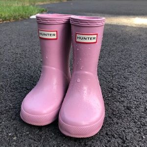 Hunter toddler rain boots size US 7 EU 6